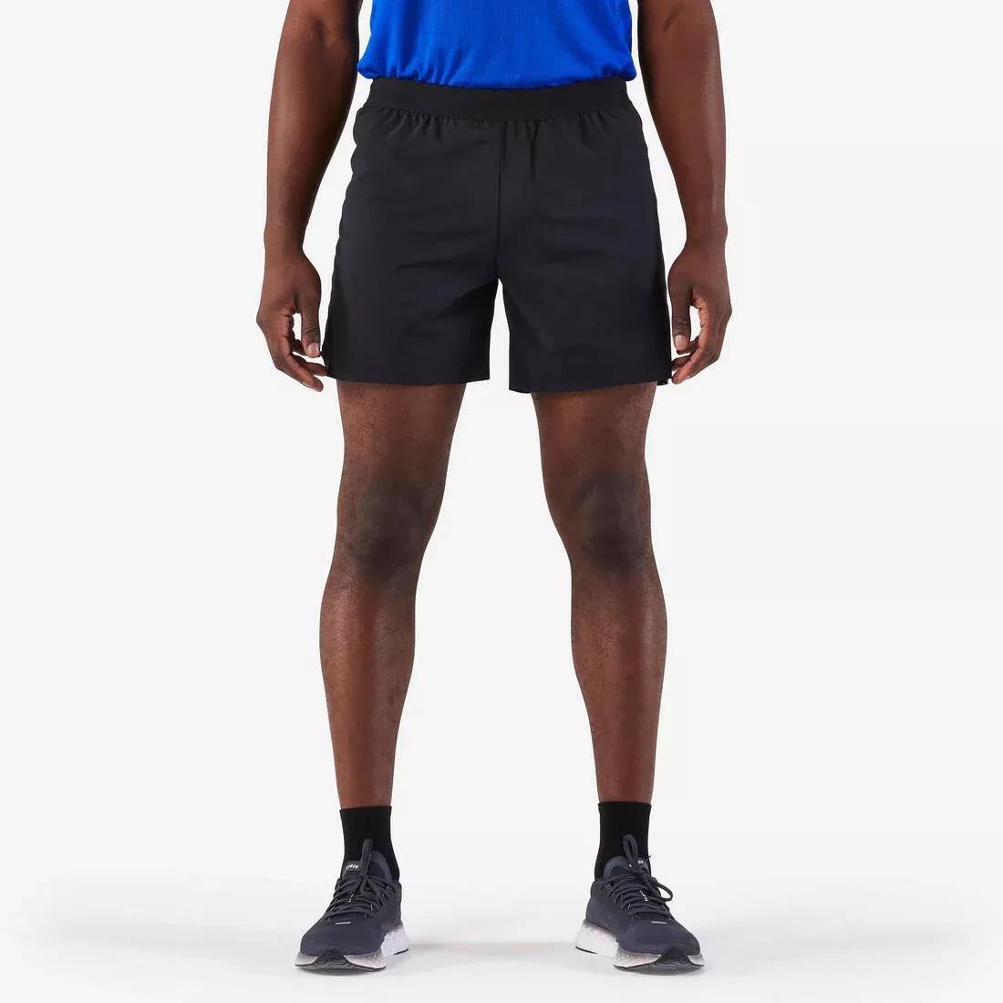 Men Light Running Shorts, Grey, No Color, large image number 1