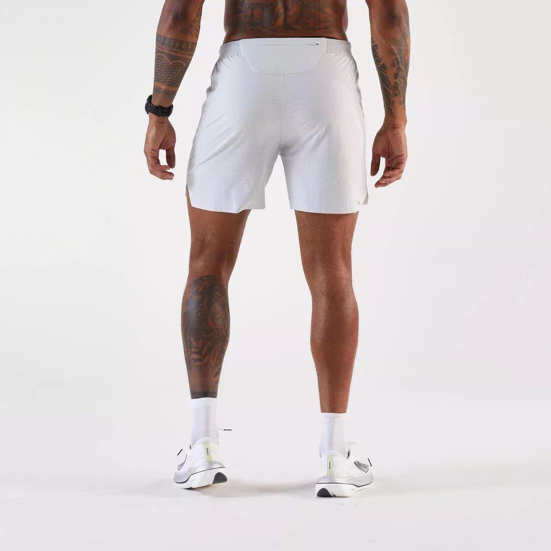 Men Light Running Shorts, Grey, No Color, large image number 3