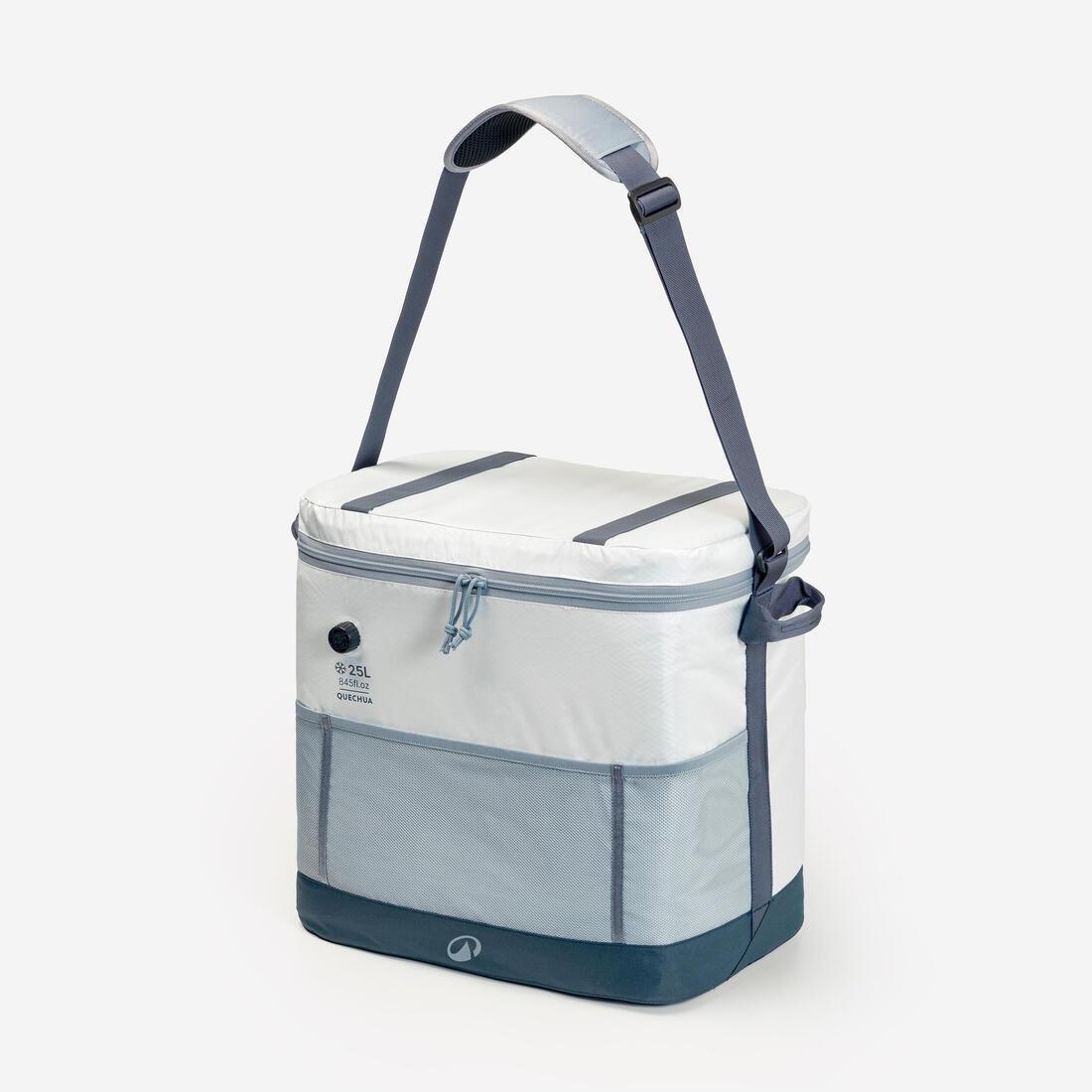 25-Litre Fresh Cooler Box 500 For Camping - Keeps Cool For 15 Hours, Grey, No Color, medium