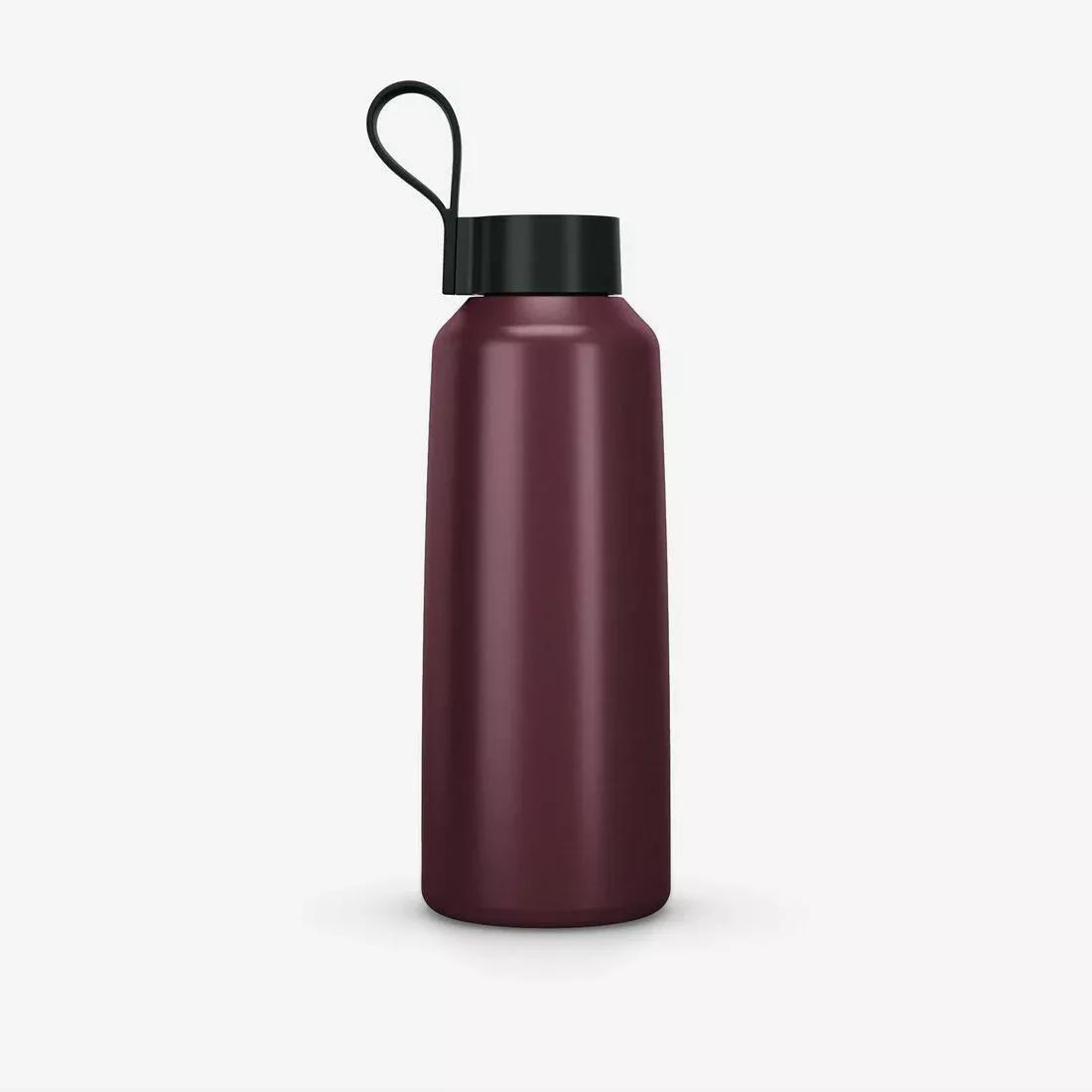 1 L stainless steel water Flask 100 with screw cap for hiking, Pink, No Color, large image number 6