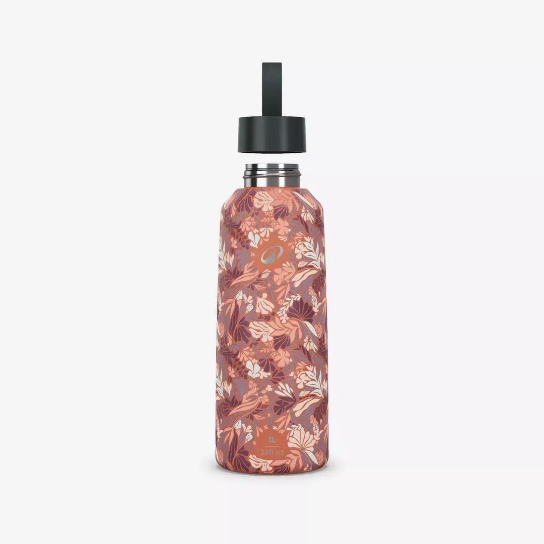 1 L stainless steel water Flask 100 with screw cap for hiking, Pink, No Color, large image number 7