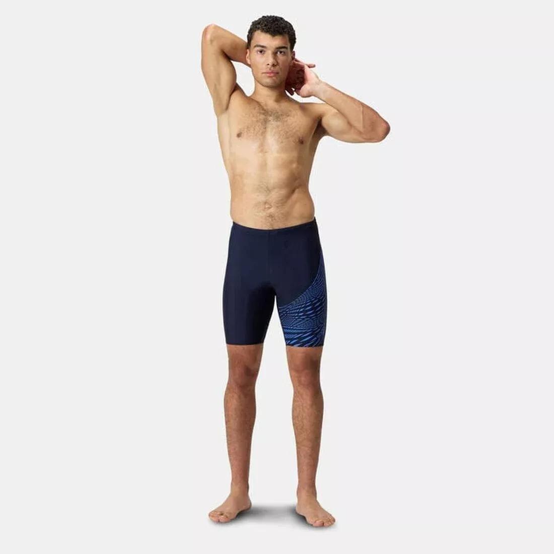 Men's Medley Logo Swimming Jammers, No Color, medium