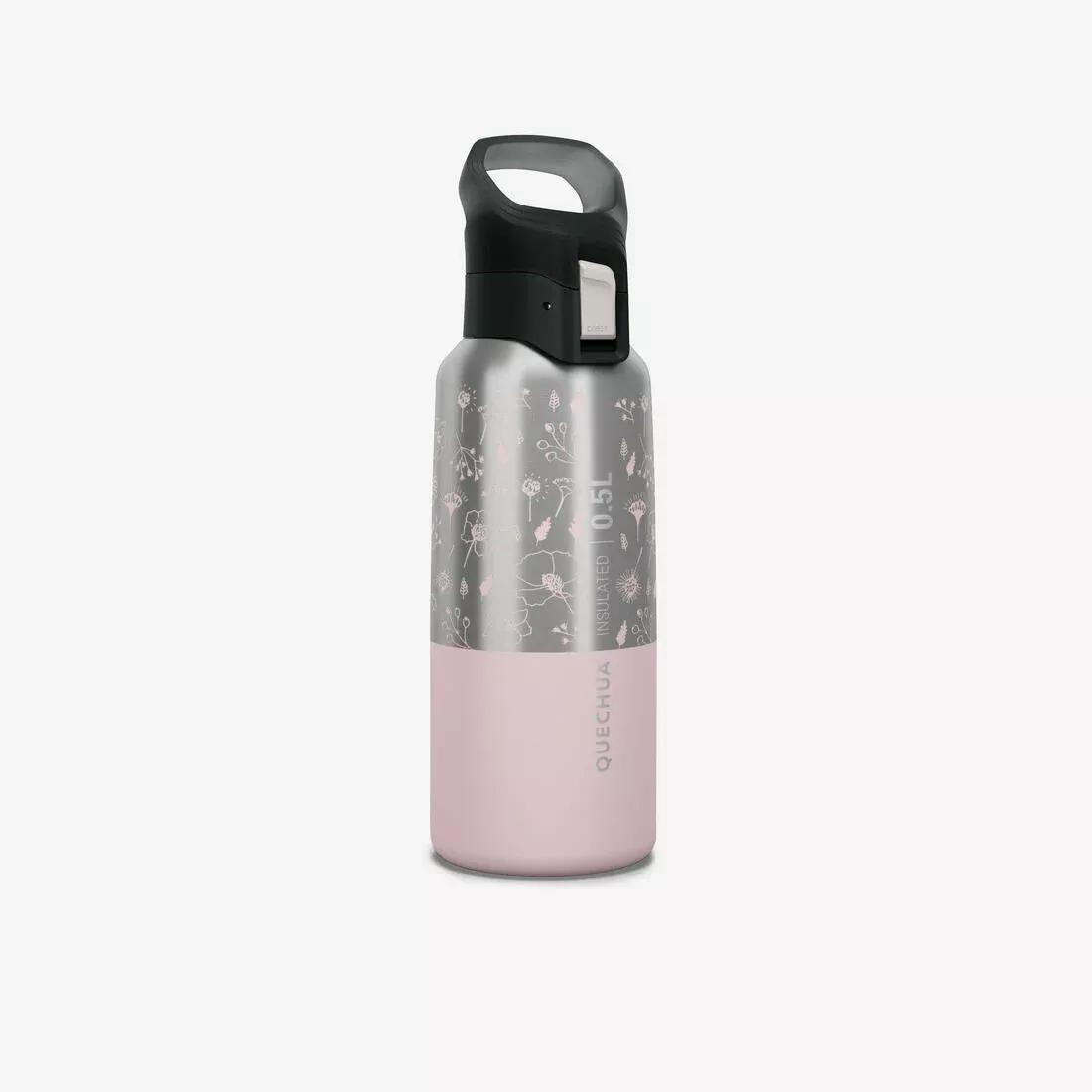 0.5L Stainless Steel Insulated Flask - 900 With Quick-Release Cap For Hiking, Navy, No Color, large image number 2