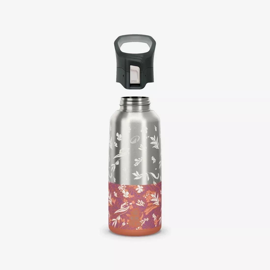 0.5L Stainless Steel Insulated Flask - 900 With Quick-Release Cap For Hiking, Navy, No Color, large image number 4