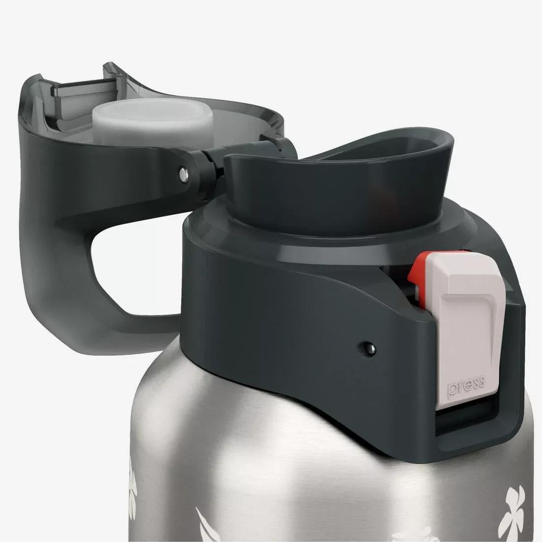 0.5L Stainless Steel Insulated Flask - 900 With Quick-Release Cap For Hiking, Navy, No Color, large image number 9