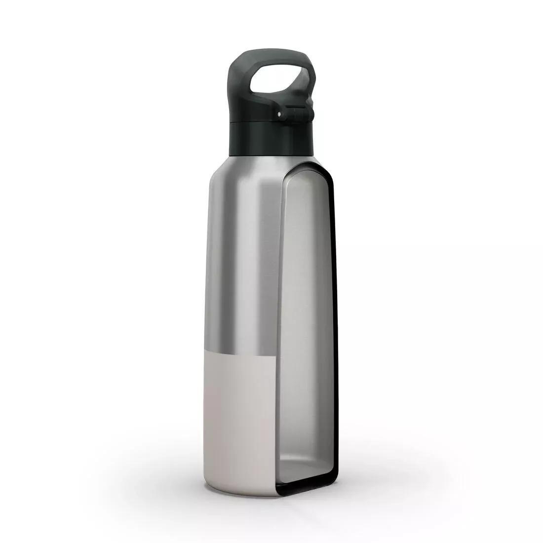 0.8L Insulated Stainless Steel Flask - 900 With Quick-Release Cap For Hiking, Khaki, No Color, large image number 9