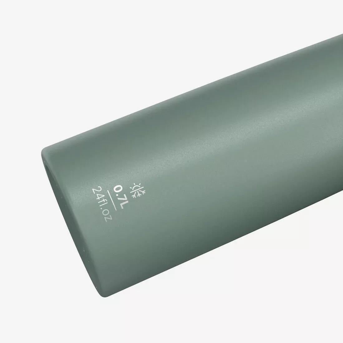 0.7 L stainless steel insulated flask with cup for hiking, Black, No Color, large image number 5