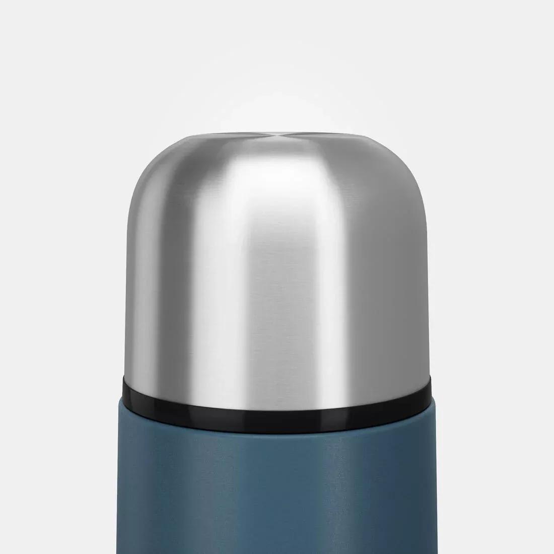 0.7 L stainless steel insulated flask with cup for hiking, Black, No Color, large image number 6