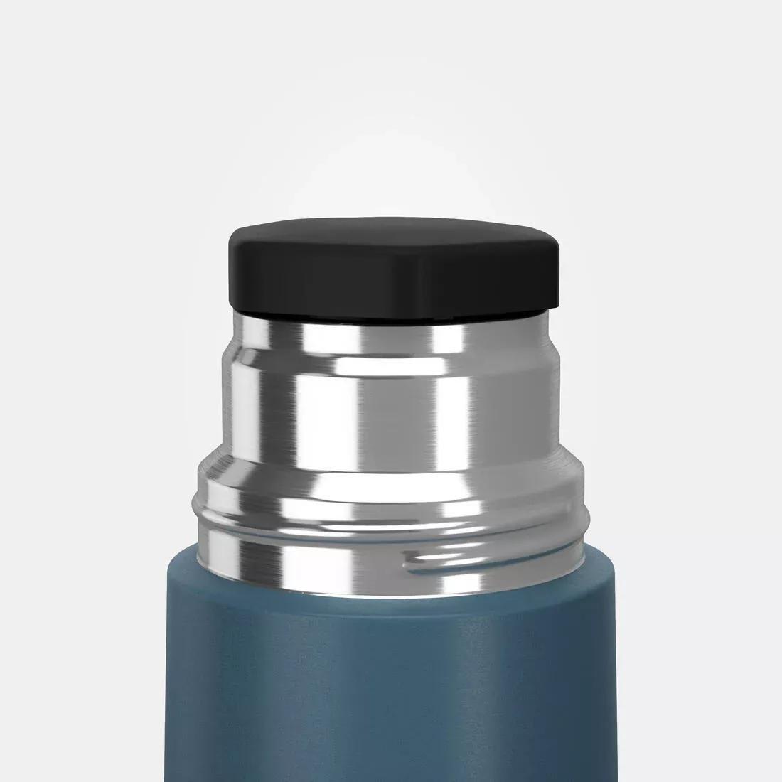 0.7 L stainless steel insulated flask with cup for hiking, Black, No Color, large image number 8