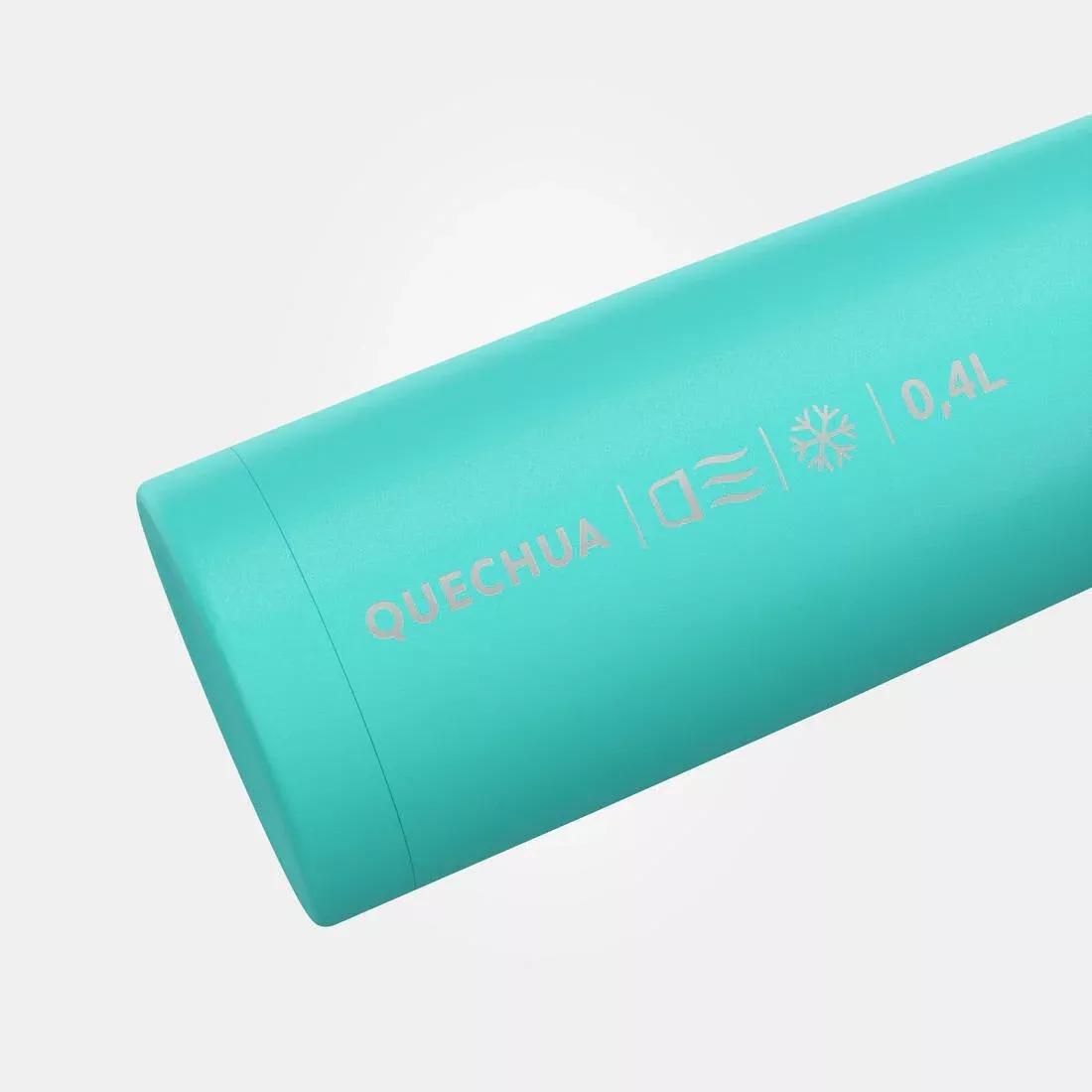 0.4 L Stainless Steel Isothermal Flask with Cup for Hiking, Orange, No Color, large image number 8