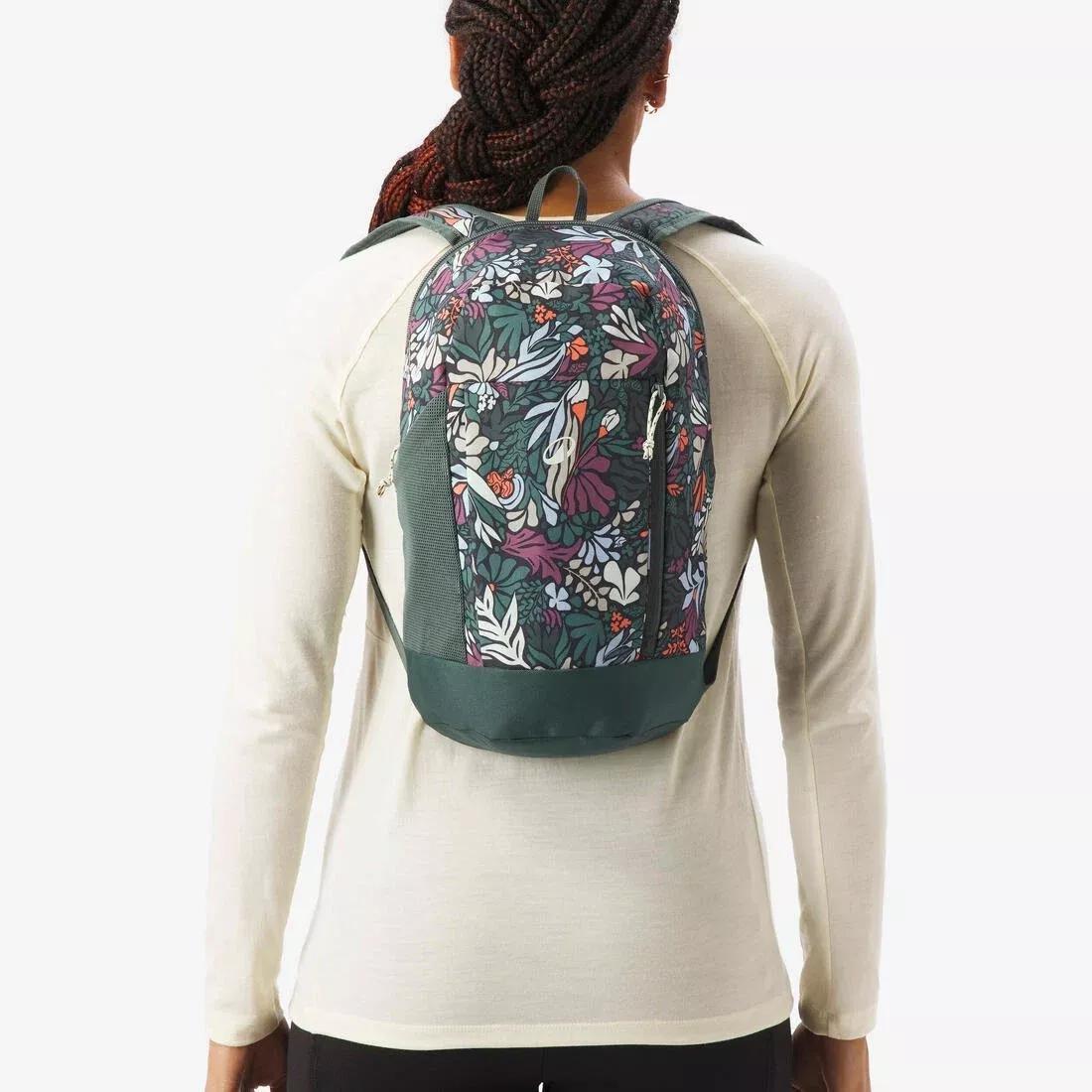 10L Hiking Backpack - Arpenaz 100, Blue, No Color, large image number 6