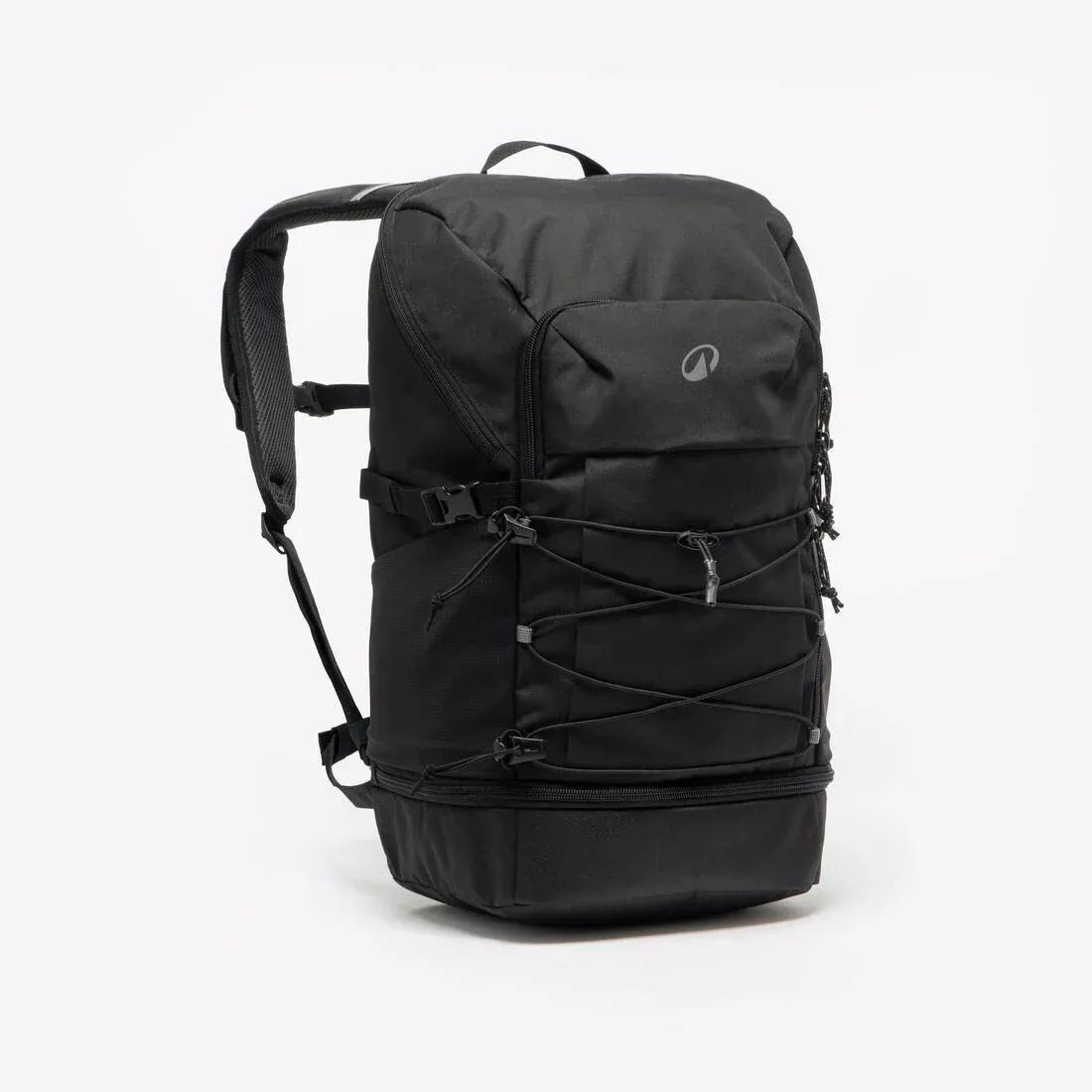 Hiking Backpack Arpenaz 500 30L, Black, No Color, large image number 0