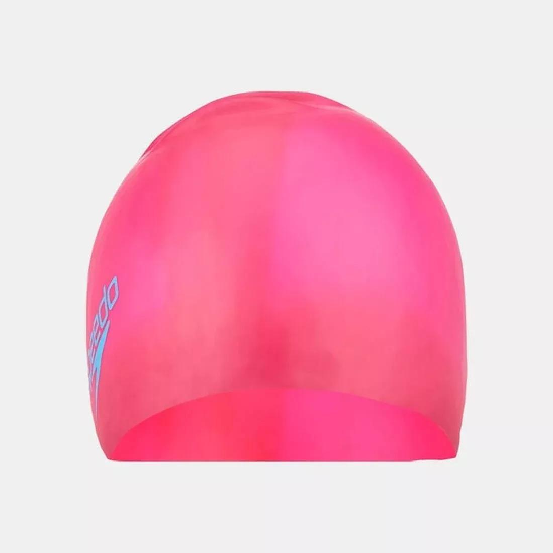 Junior Long Hair Cap, Pink, No Color, large image number 1