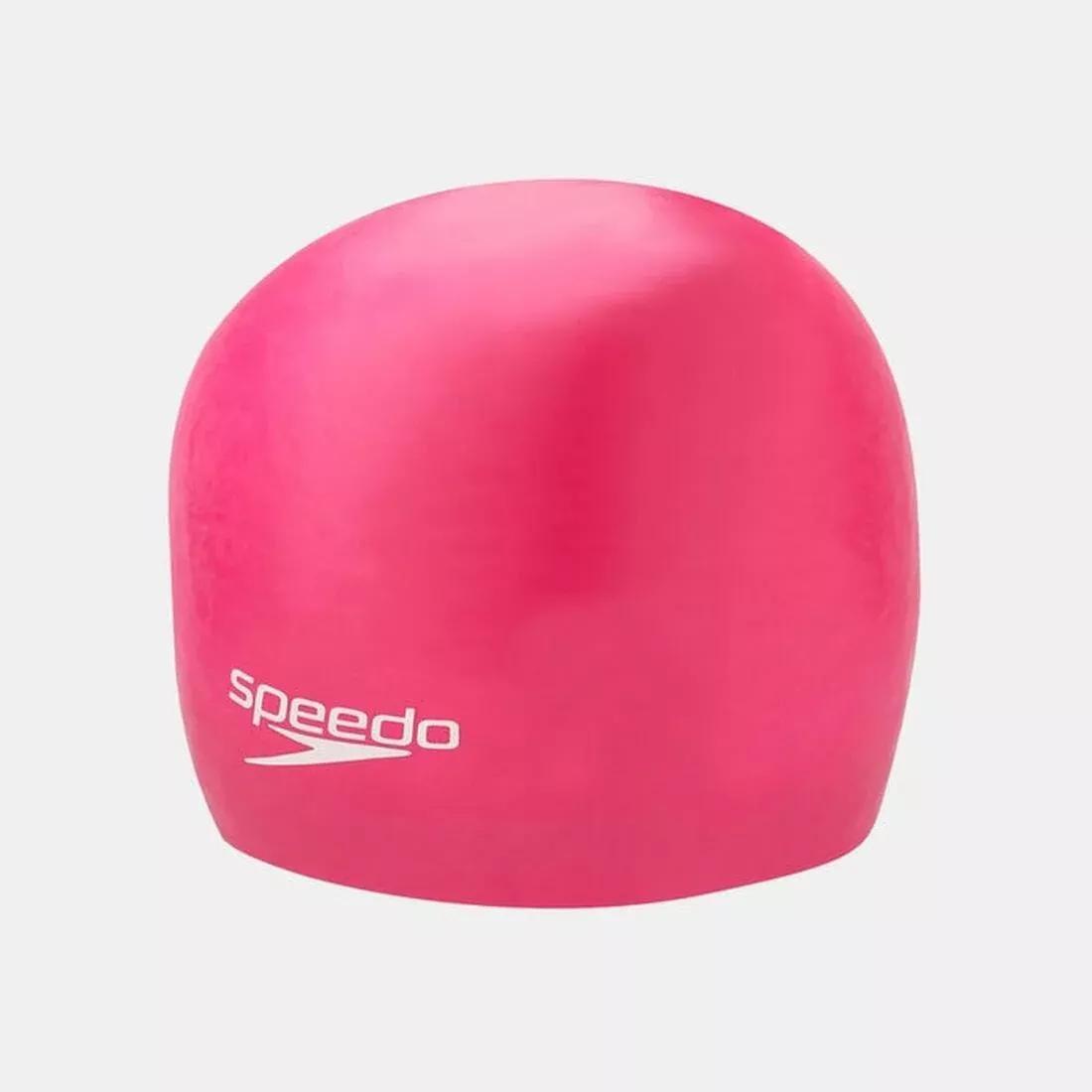 Plain Moulded Silicone Cap, Pink, No Color, large image number 1