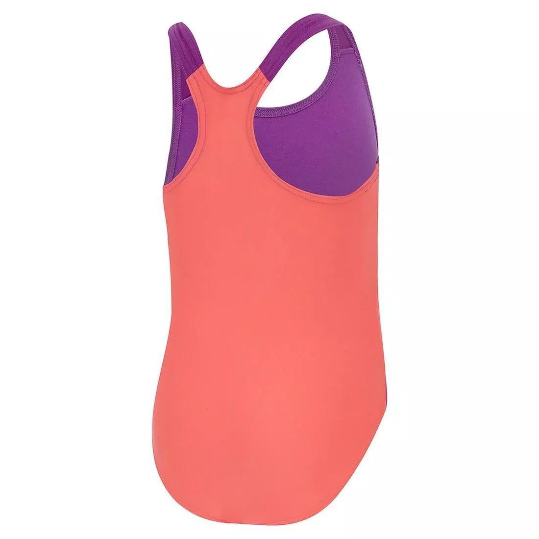 Toddler Girls Digital Printed Swimsuit, No Color, large image number 1