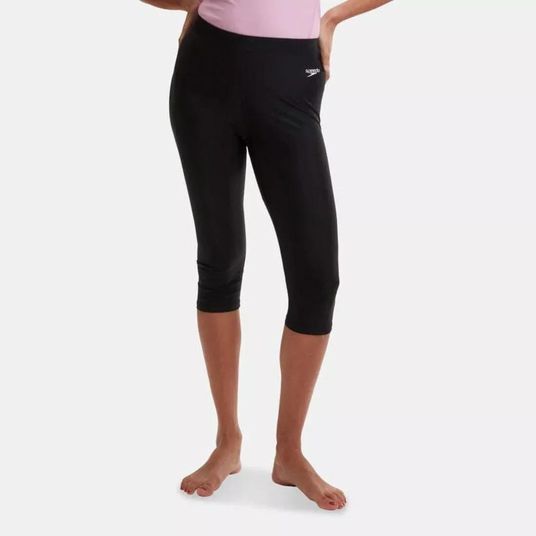 Women's Logo 3/4 Swimming Pants, No Color, large image number 3