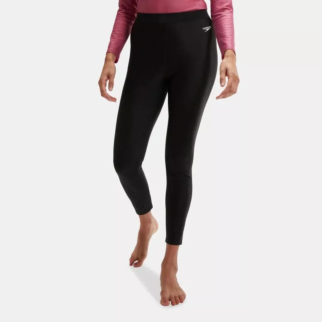 Women's Speedo Essentials Leggings, No Color, medium