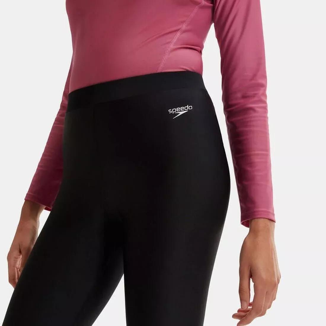 Women's Speedo Essentials Leggings, No Color, large image number 3