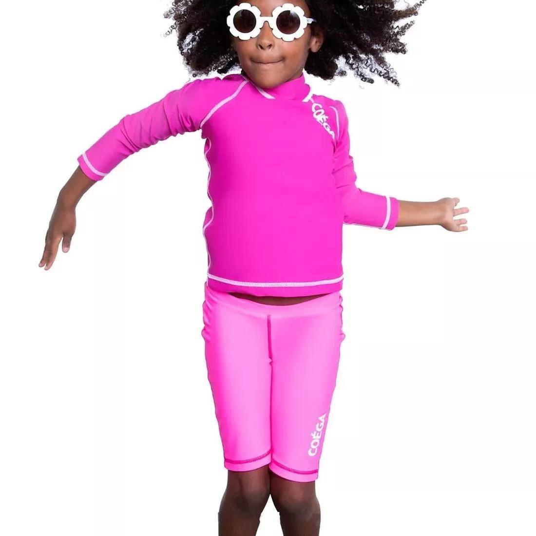 Kids Girls Rash Guard &ndash; Long Sleeve, 5462_000, medium