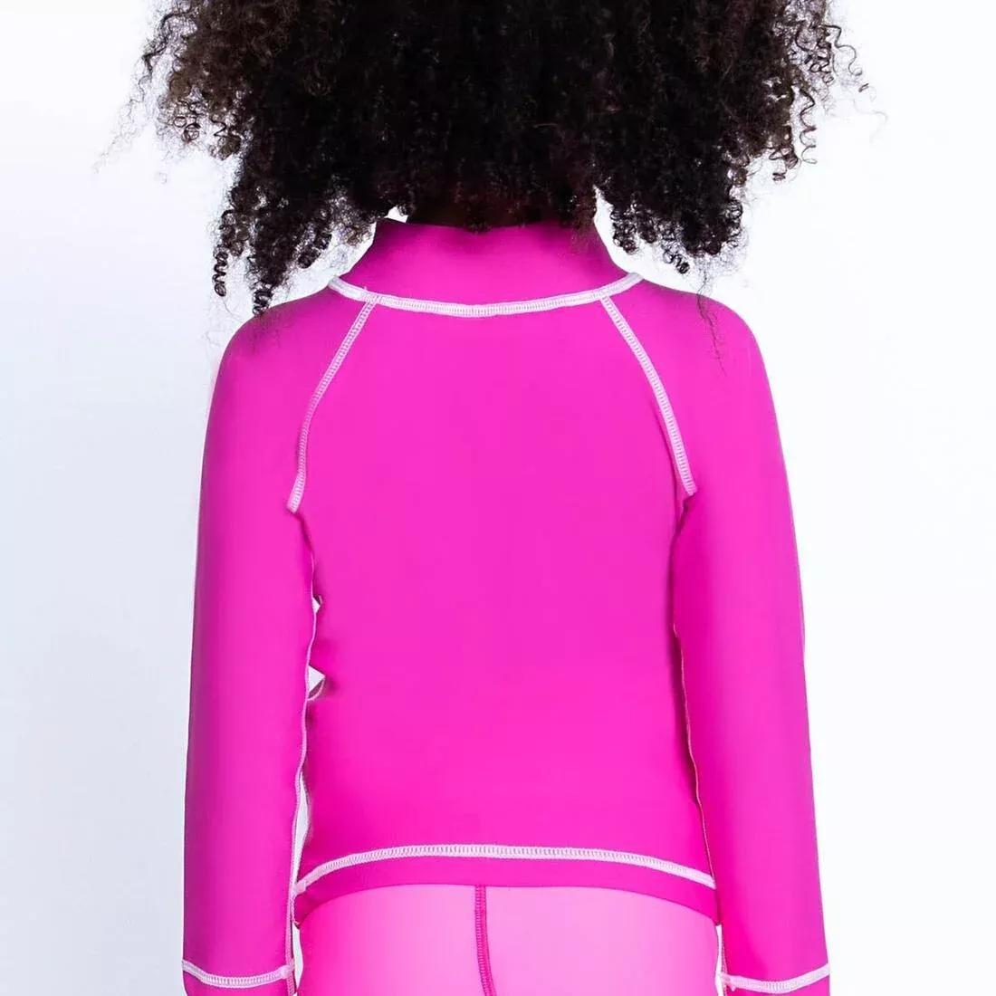 Kids Girls Rash Guard – Long Sleeve, 5462_000, medium