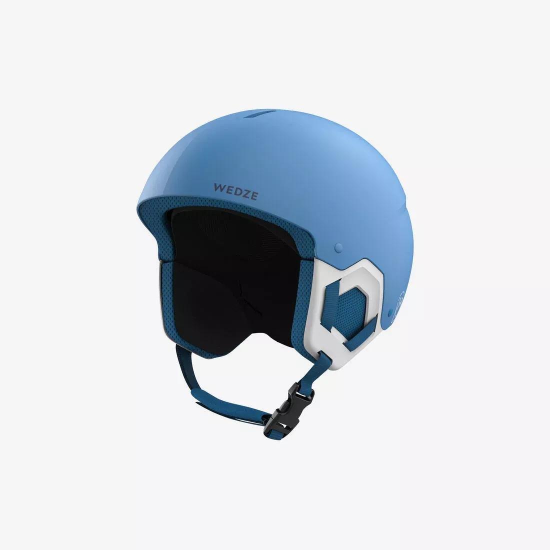 Kids Girls Skiing Helmet H-Kid 500, Purple, No Color, large image number 11