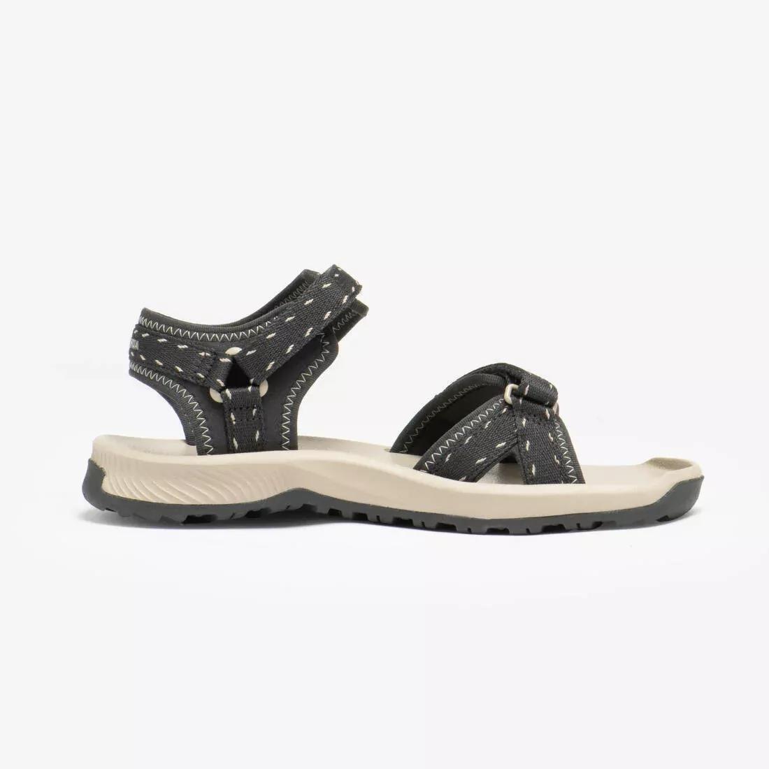 Women Hiking Sandals - NH500, Grey, No Color, large image number 2