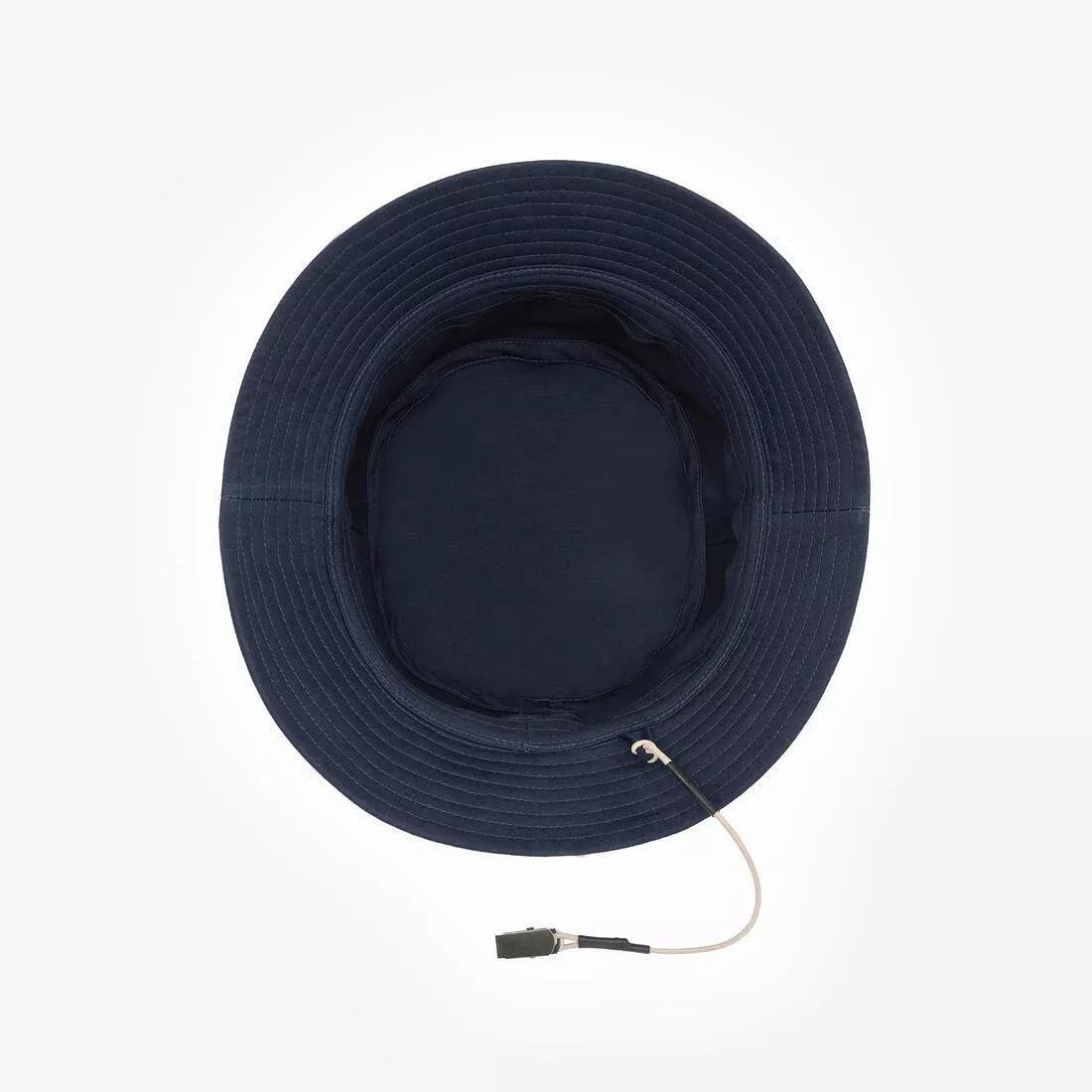 Adults Sailing Boat Hat 100 Cotton, Blue, No Color, large image number 9