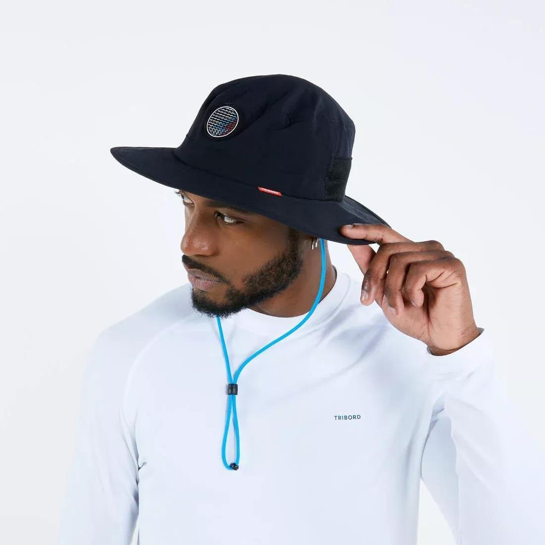 Adults Sailing Boat Hat - 500, Blue, No Color, medium