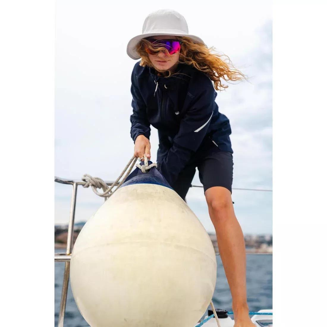 Adults Sailing Boat Hat - 500, Blue, No Color, large image number 7