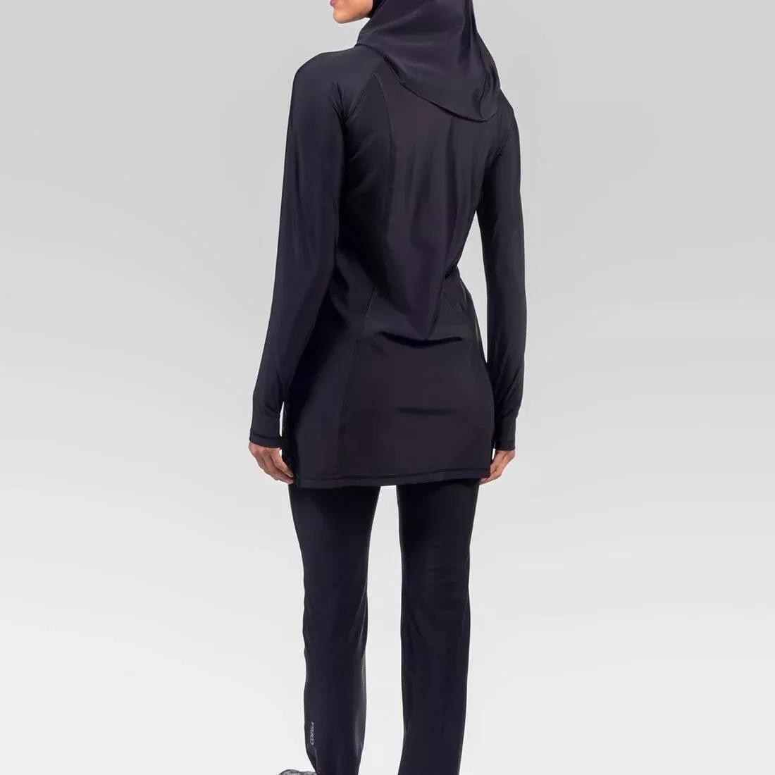 Ladies Modest Swim Suit - Three Piece Set, No Color, medium