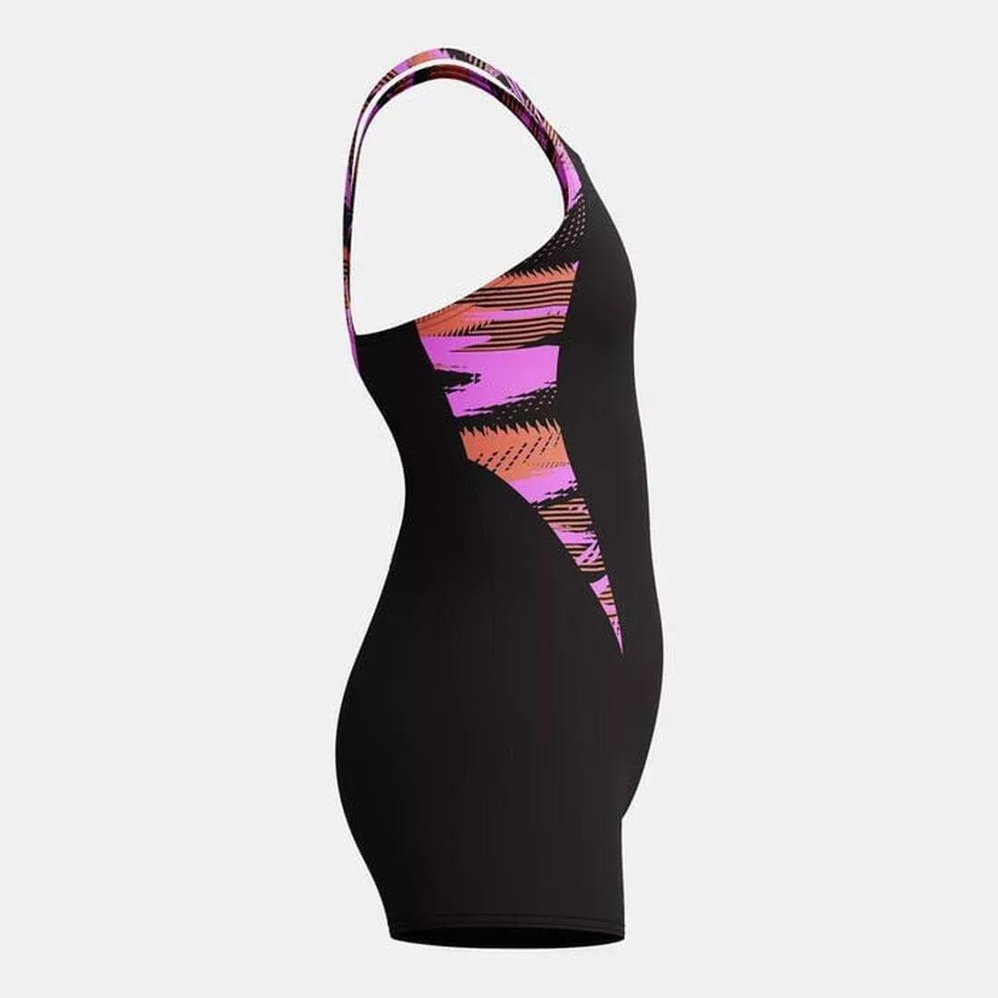 Girls HyperBoom Splice Legsuit, No Color, large image number 2