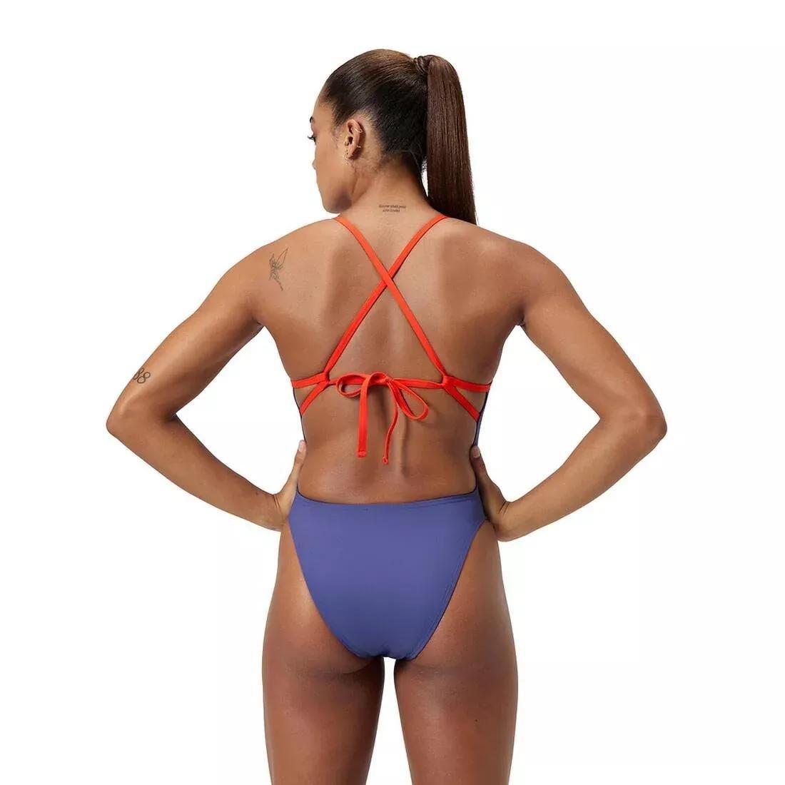 Womens Solid Tie Back, No Color, large image number 2