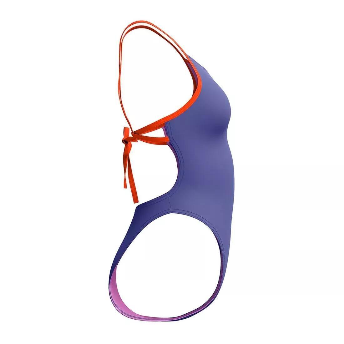 Womens Solid Tie Back, No Color, large image number 5