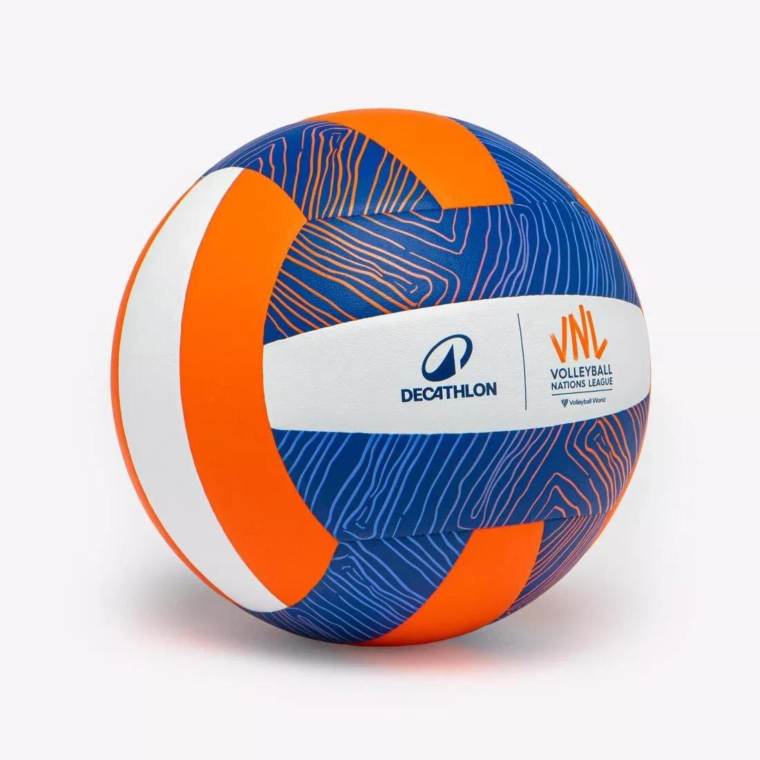 Size 5 Volleyball VNL Collection - VB500, Red, No Color, medium
