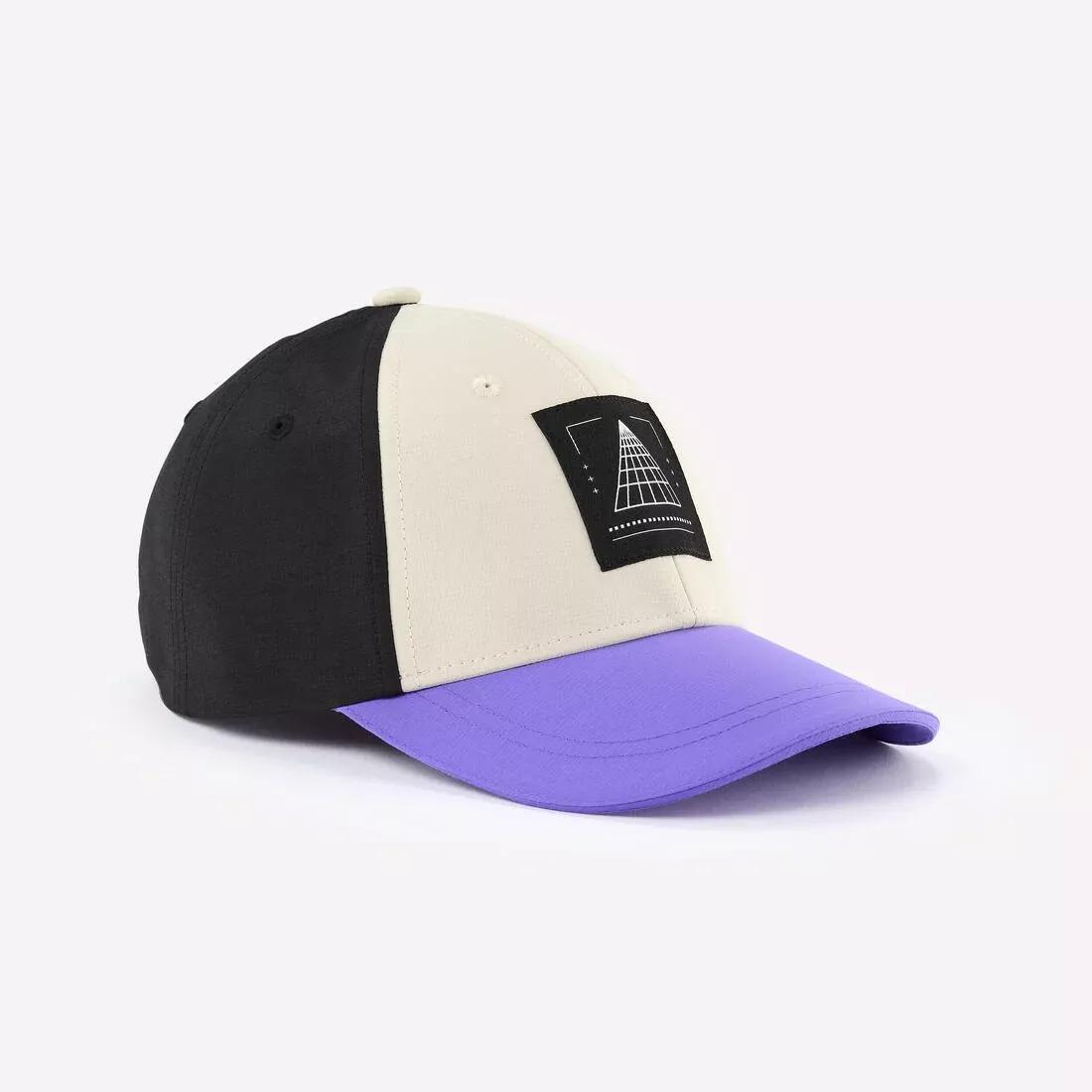 Kids Unisex Hiking Cap - MH100 7-15 Years, Beige, No Color, medium