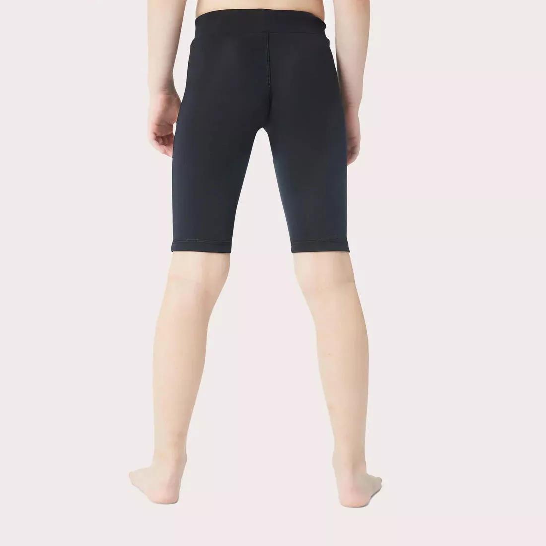 Kids Girls  Kids Swim Shorts - Long, Black, 5462_000, large image number 3