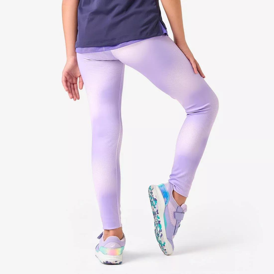 Kids Girls Breathable Leggings, Pink, No Color, large image number 7