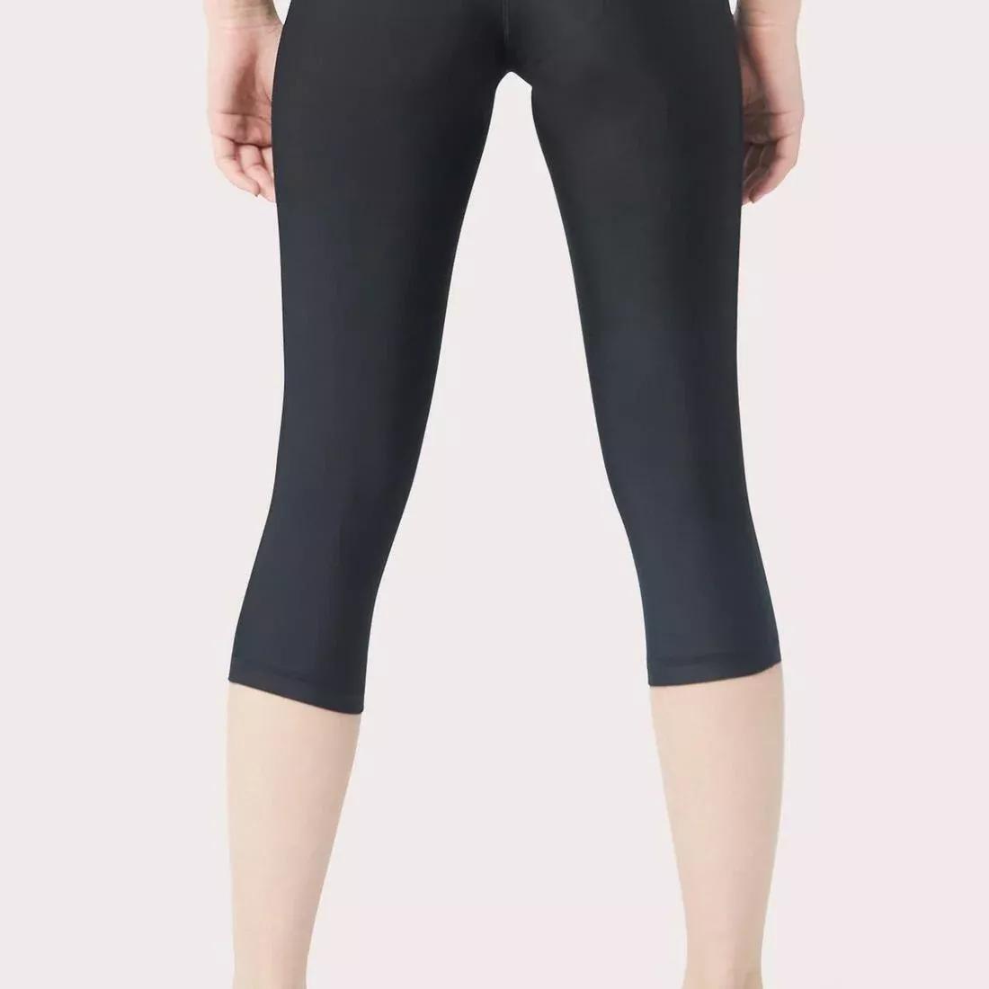 Kids Girls  Youth Swim Tights - 3/4 length, Black, , large image number 1