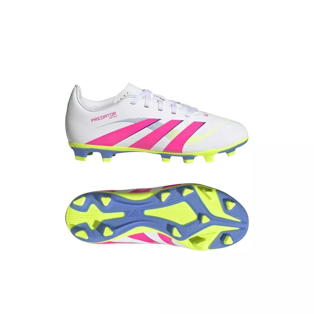 Unisex Kids Predator Club Firm/Multi-Ground Boots, No Color, large image number 6