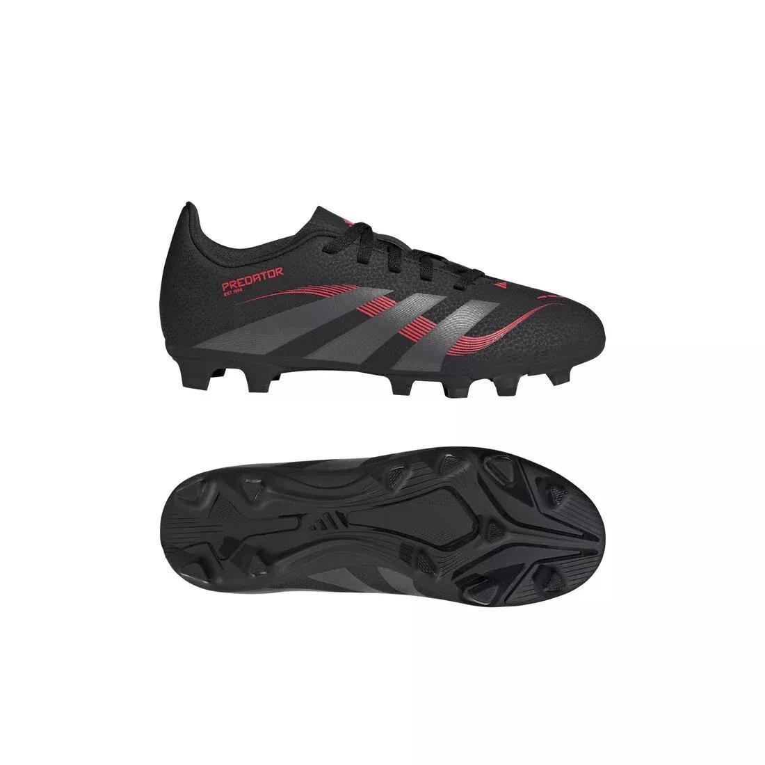 Unisex Kids Predator Club Firm/Multi-Ground Boots, No Color, large image number 8