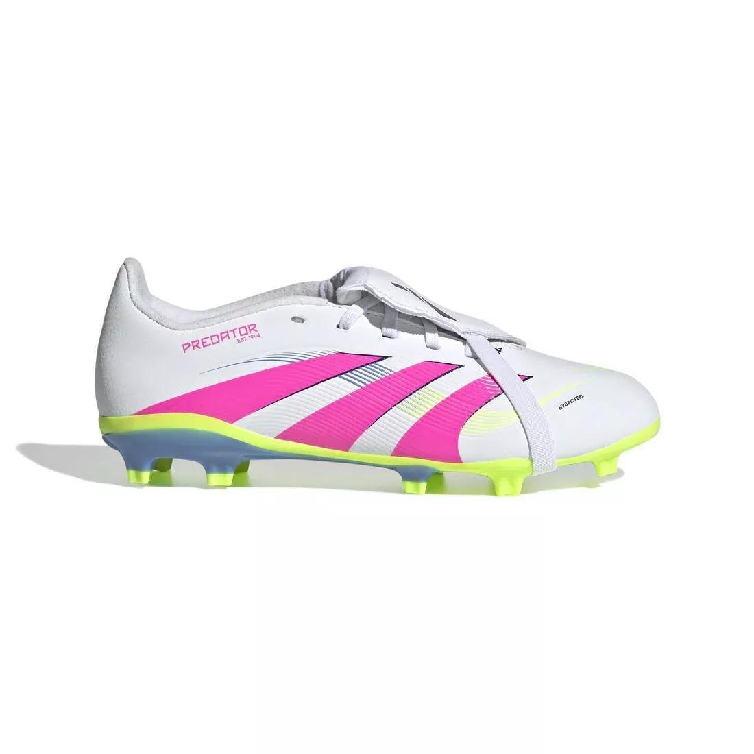 Unisex Kids Predator League Fold-Over Tongue Firm Ground Boots, , medium