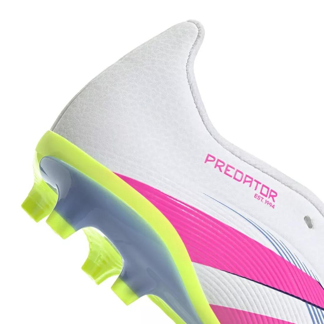 Unisex Kids Predator League Fold-Over Tongue Firm Ground Boots, , large image number 5