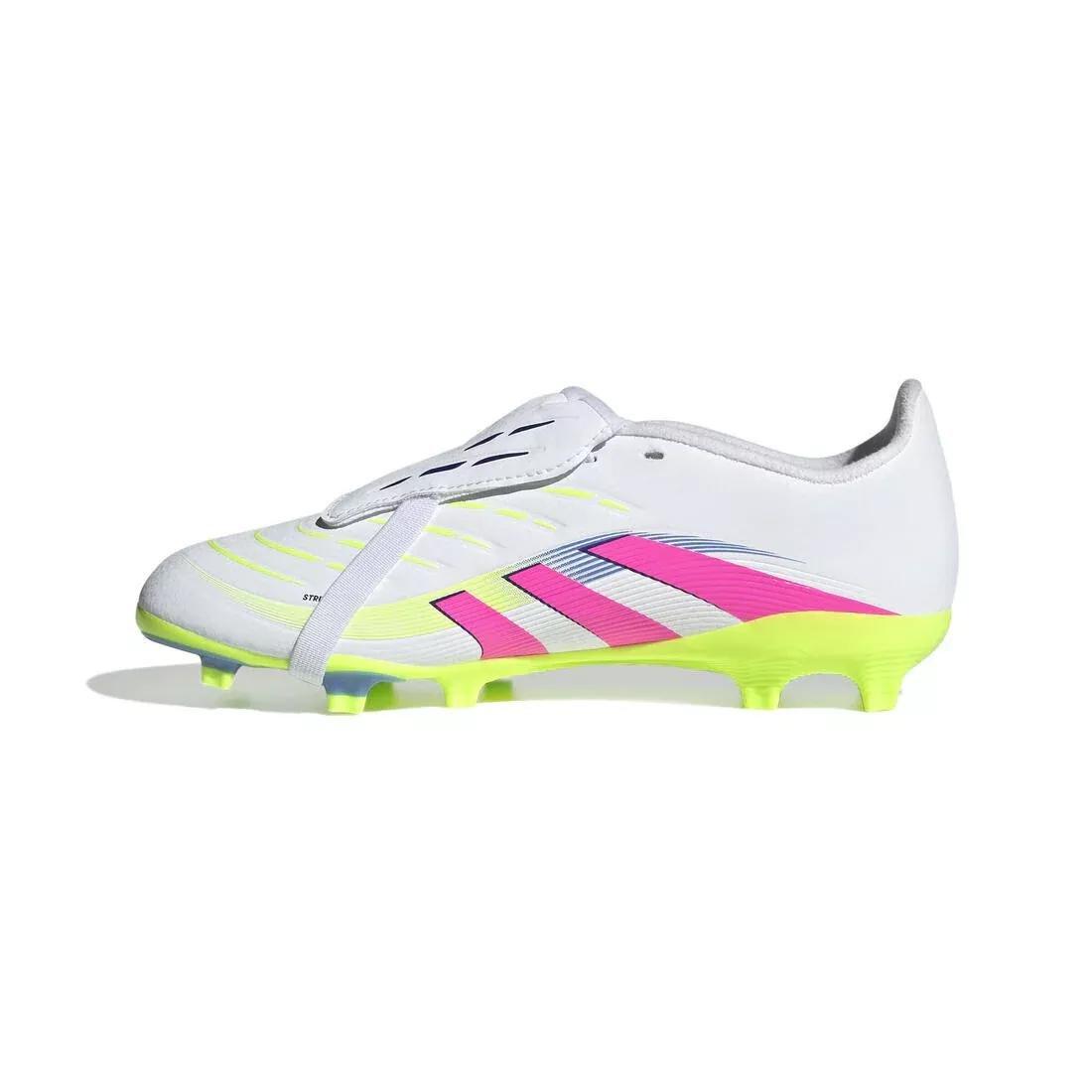 Unisex Kids Predator League Fold-Over Tongue Firm Ground Boots, , large image number 6