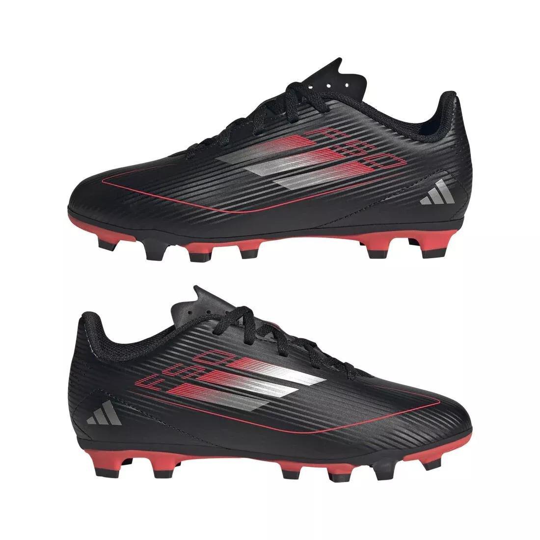 Unisex Kids F50 Club Firm/Multi-Ground Boots, No Color, large image number 2