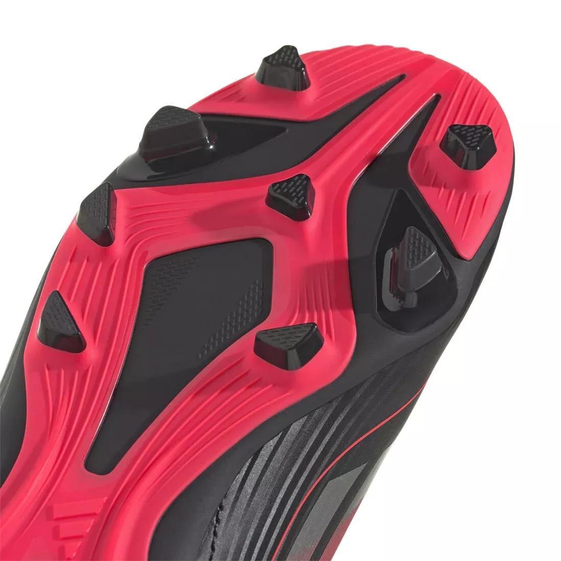 Unisex Kids F50 Club Hook-and-Loop Firm/Multi-Ground Boots, No Color, large image number 3
