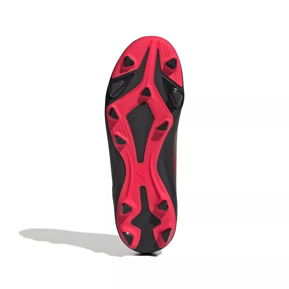 Unisex Kids F50 Club Hook-and-Loop Firm/Multi-Ground Boots, No Color, large image number 4