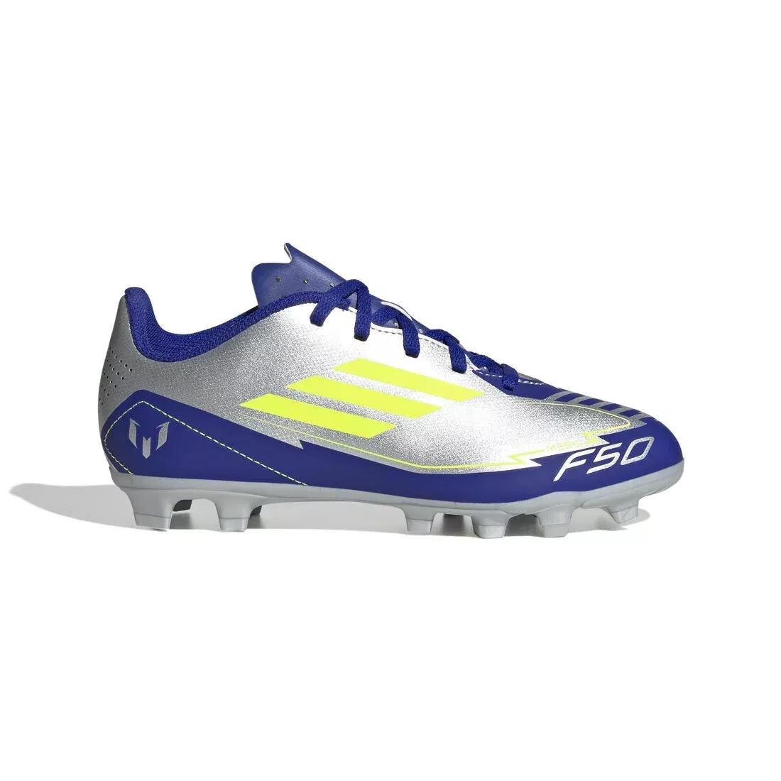 Unisex Kids F50 Club Messi Firm/Multi-Ground Boots, No Color, medium