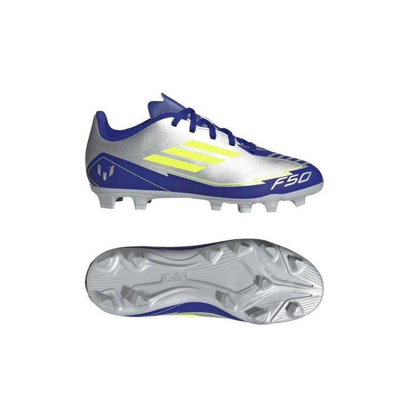 Unisex Kids F50 Club Messi Firm/Multi-Ground Boots, No Color, large image number 10