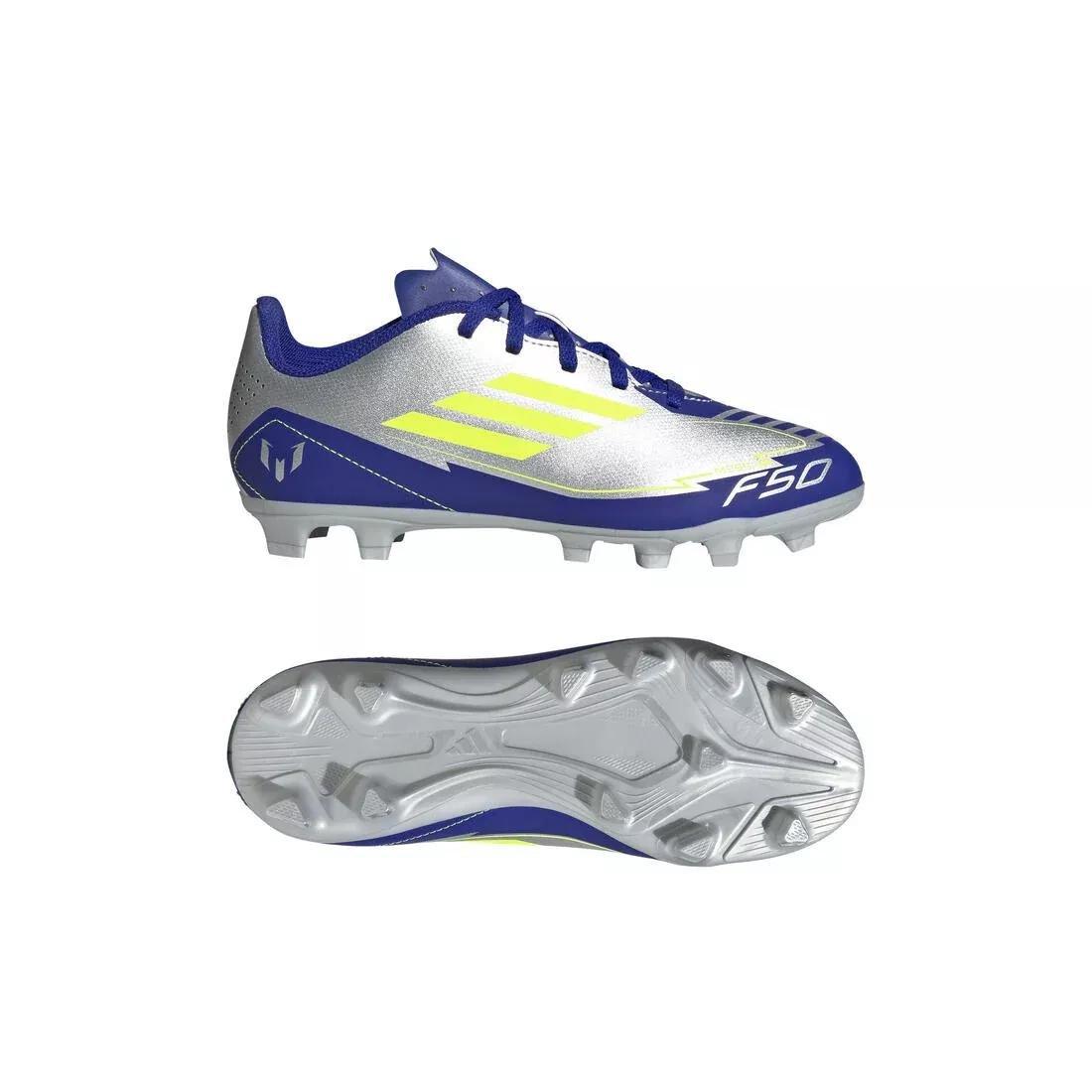 Unisex Kids F50 Club Messi Firm/Multi-Ground Boots, No Color, large image number 14