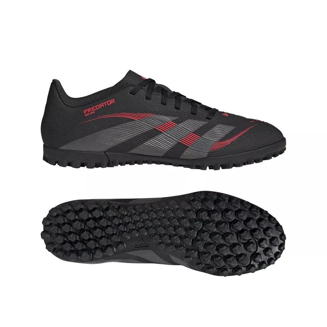 Unisex Predator Club Turf Boots, Black, No Color, large image number 4